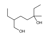 2-ethyl-5-methylheptane-1,5-diol结构式