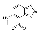 5-Methylamino-4-nitro-2,1,3-benzoselenadiazole Structure