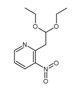 2-(2,2-diethoxyethyl)-3-nitropyridine Structure