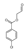 2-oxoethyl 4-chlorobenzoate结构式