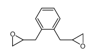 2-[[2-(oxiran-2-ylmethyl)phenyl]methyl]oxirane Structure