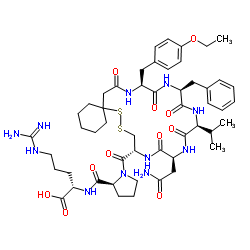 (d(CH2)51,Tyr(Et)2,Val4,Arg8,des-Gly-NH29)-Vasopressin图片