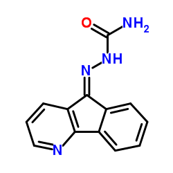 (indeno[1,2-b]pyridin-5-ylideneamino)urea Structure