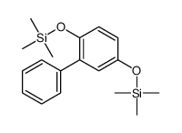 trimethyl-(2-phenyl-4-trimethylsilyloxyphenoxy)silane结构式