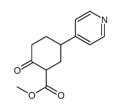 methyl 2-oxo-5-pyridin-4-ylcyclohexane-1-carboxylate Structure