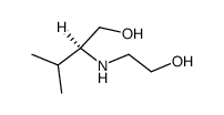 (S)-2-(2-Hydroxy-ethylamino)-3-methyl-butan-1-ol Structure