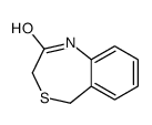 1,5-dihydro-4,1-benzothiazepin-2-one结构式