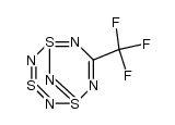 7-(Trifluormethyl)-1λ4,3λ4,5λ4-trithia-2,4,6,8,9-pentaazabicyclo[3.3.1]nona-1(9),2,3,5,7-pentaen结构式