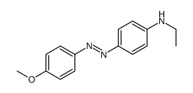 N-ethyl-4-[(4-methoxyphenyl)diazenyl]aniline结构式