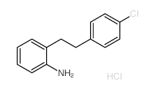 2-[2-(4-chlorophenyl)ethyl]aniline,hydrochloride Structure