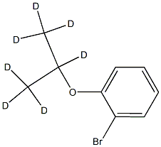 2-(iso-Propoxy-d7)bromobenzene structure