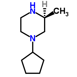 (3S)-1-Cyclopentyl-3-methylpiperazine图片