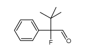 2-fluoro-3,3-dimethyl-2-phenylbutyraldehyde Structure