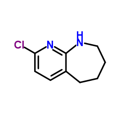 5H-Pyrido[2,3-b]azepine, 2-chloro-6,7,8,9-tetrahydro picture