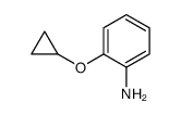 2-cyclopropoxy-aniline结构式