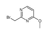 2-(bromomethyl)-4-methoxypyrimidine结构式