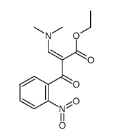 ethyl 3-(dimethylamino)-2-(2-nitrobenzoyl)acrylate Structure