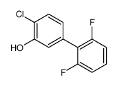 2-chloro-5-(2,6-difluorophenyl)phenol结构式