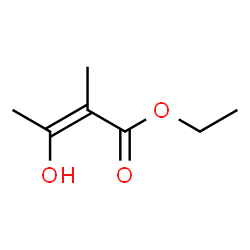 2-Butenoic acid, 3-hydroxy-2-methyl-, ethyl ester, (Z)- (9CI) structure