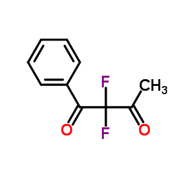 2,2-DIFLUORO-1-PHENYL-BUTANE-1,3-DIONE Structure