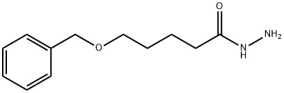 5-(Benzyloxy)pentanehydrazide structure