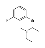 N,N-Diethyl 2-bromo-6-fluorobenzylamine structure