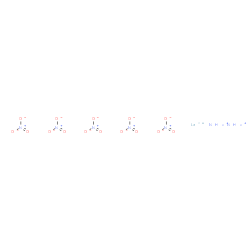 diammonium lanthanum pentanitrate结构式
