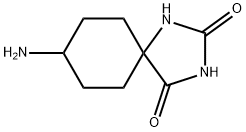 8-amino-1,3-Diazaspiro[4.5]decane-2,4-dione Structure