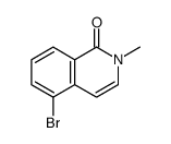 5-bromo-2-Methylisoquinolin-1(2H)-one Structure