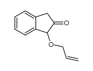 1-allyloxy-2-indanone结构式