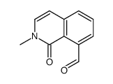 2-dihydro-2-Methyl-1-oxoisoquinoline-8-carbaldehyde structure