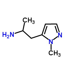 1-(1-Methyl-1H-pyrazol-5-yl)-2-propanamine结构式