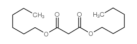 Dihexyl Malonate structure