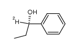 (S)-(-)-1-phenyl-1-propan-1-d-ol Structure
