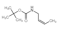 (Z)-2-Butenyl-carbamic acid,1,1-dimethylEthyl ester结构式