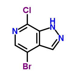 4-溴-7-氯-1H-吡唑并[3,4-c]吡啶图片
