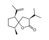 (1S,4S,5R,7S)-curcumalactone结构式