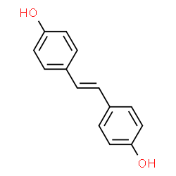 4,4'-(Z)-ETHENE-1,2-DIYLDIPHENOL structure
