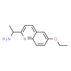 2-Quinolinemethanamine,6-ethoxy-alpha-methyl-(9CI)结构式