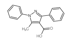 5-Methyl-1,3-diphenyl-1H-pyrazole-4-carboxylic acid picture