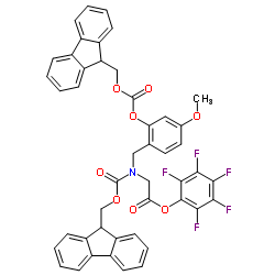 N-ALPHA-FMOC-N-ALPHA-(2-FMOC-OXY-4-METHOXYBENZYL)-GLYCINE PENTAFLUOROPHENYL ESTER picture