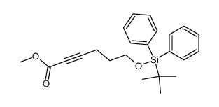 Methyl 6-(tert-butyldiphenylsiloxy)-2-hexynoate Structure
