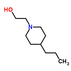 2-(4-Propyl-1-piperidinyl)ethanol结构式