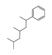 4,6-dimethylheptan-2-ylbenzene结构式