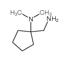 N-[1-(aminomethyl)cyclopentyl]-N,N-dimethylamine Structure