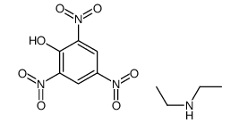 N-ethylethanamine,2,4,6-trinitrophenol Structure
