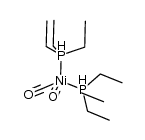 (CO)2Ni(P(C2H5)3)2 Structure