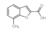 7-甲基苯并呋喃-2-羧酸结构式