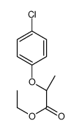 ethyl (2R)-2-(4-chlorophenoxy)propanoate结构式