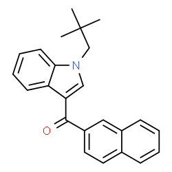 JWH 018 2'-naphthyl-N-(2,2-dimethylpropyl) isomer Structure